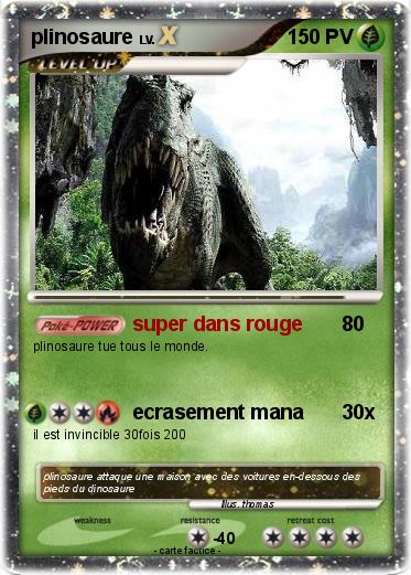 Pokemon plinosaure