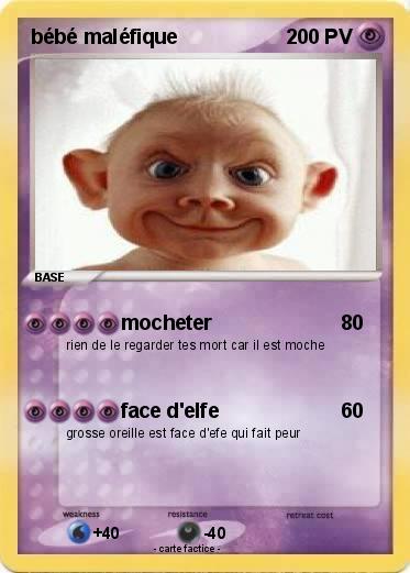Pokemon bébé maléfique