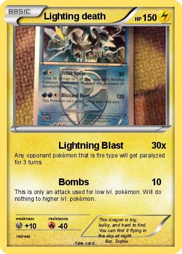 Pokemon Lighting death