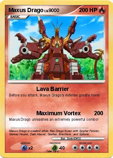 Pokemon Maxus Drago