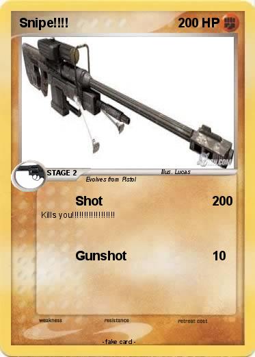 Pokemon Snipe!!!!