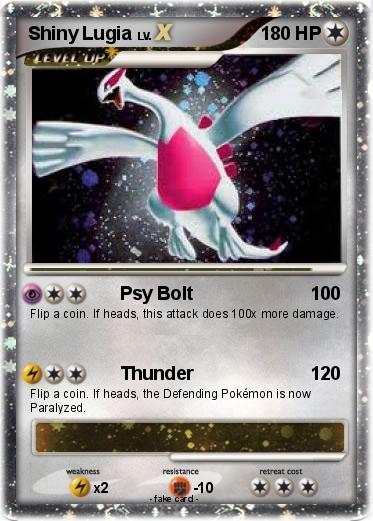 Pokemon Shiny Lugia