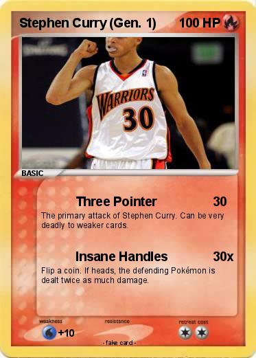 Pokemon Stephen Curry (Gen. 1)