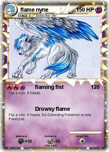Pokemon flame nyne