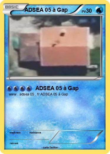Pokemon ADSEA 05 à Gap