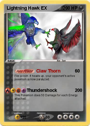 Pokemon Lightning Hawk EX