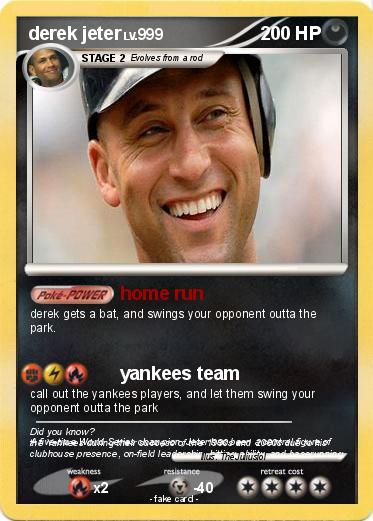 Pokemon derek jeter