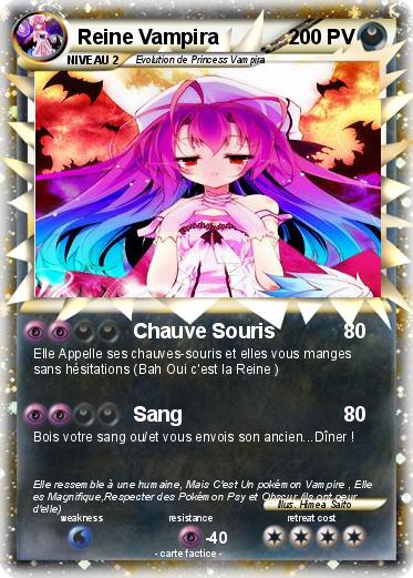 Pokemon Reine Vampira