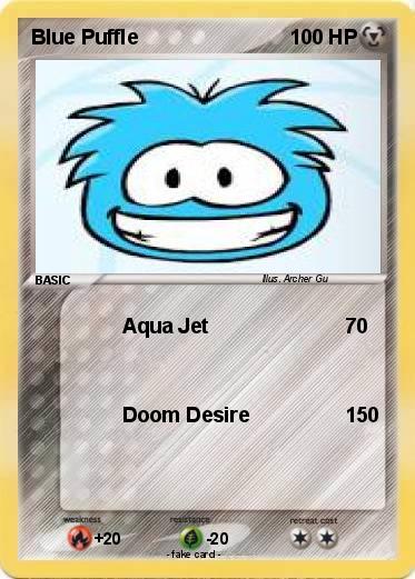 Pokemon Blue Puffle