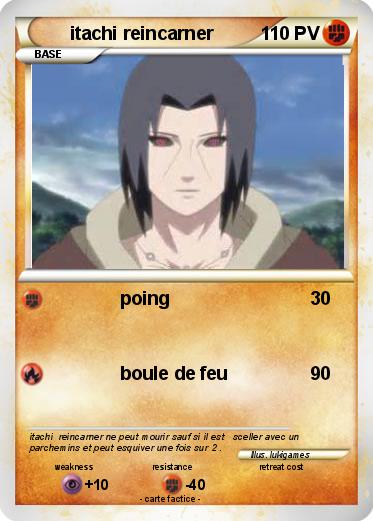 Pokemon itachi reincarner
