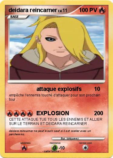 Pokemon deidara reincarner