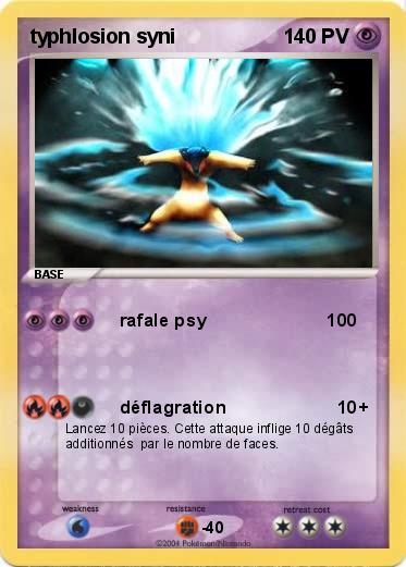 Pokemon typhlosion syni