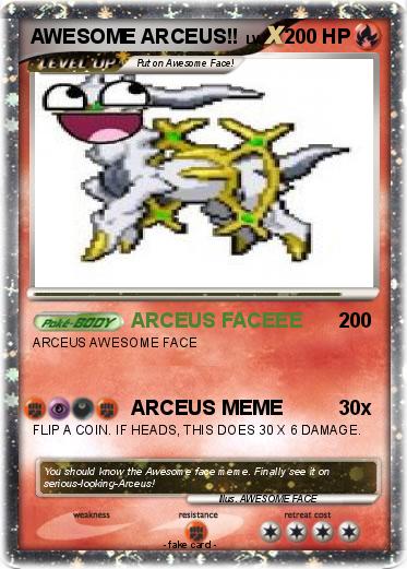 Pokemon AWESOME ARCEUS!!