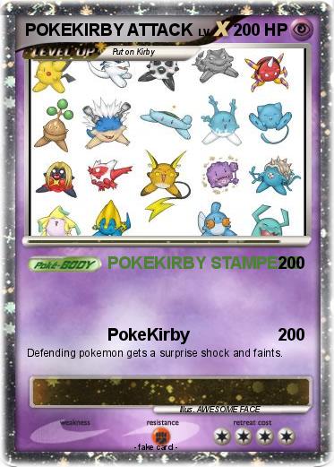 Pokemon POKEKIRBY ATTACK