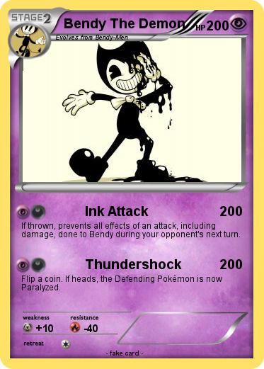 Pokemon Bendy The Demon
