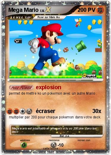 Pokemon Mega Mario