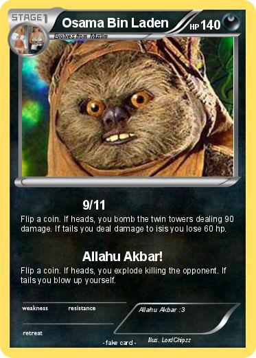 Pokemon Osama Bin Laden