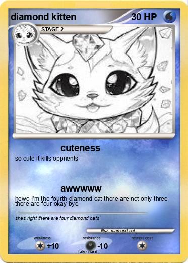 Pokemon diamond kitten