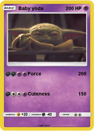 Pokemon Baby yoda