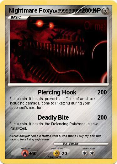 Pokemon Nightmare Foxy