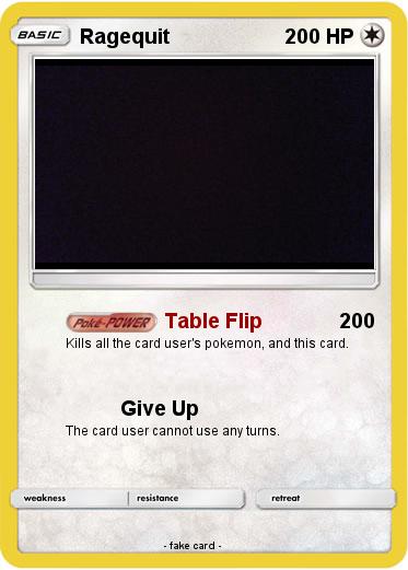 Pokemon Ragequit