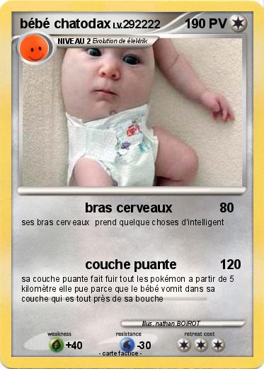 Pokemon bébé chatodax