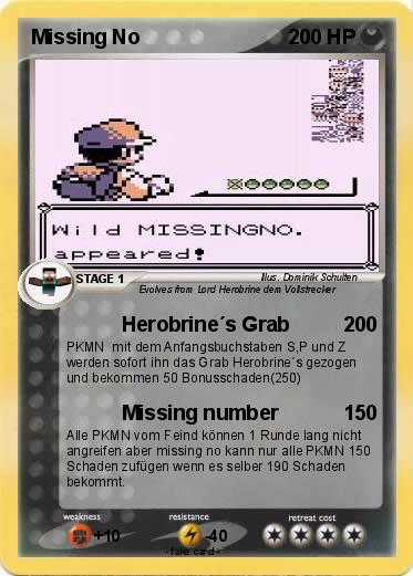 Pokemon Missing No