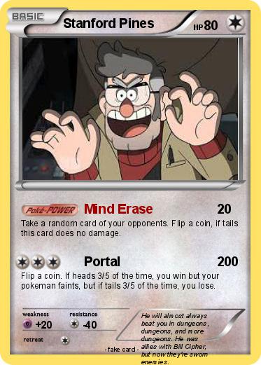 Pokemon Stanford Pines