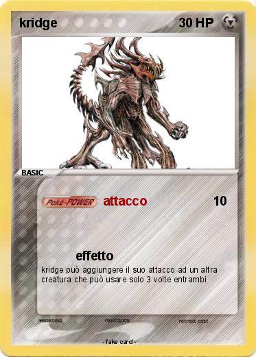 Pokemon kridge