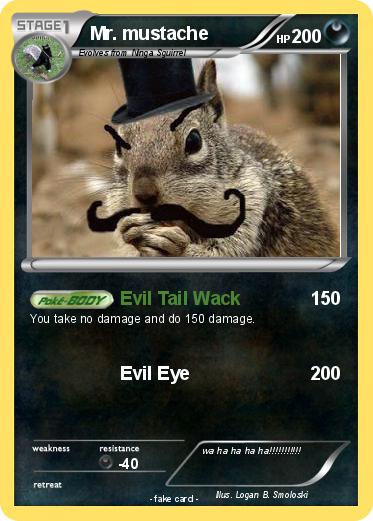 Pokemon Mr. mustache
