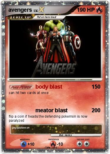 Pokemon avengers