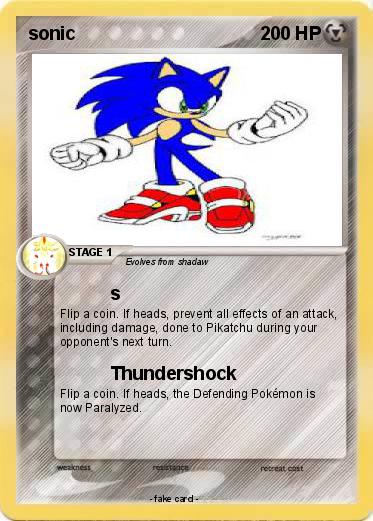 Pokemon sonic