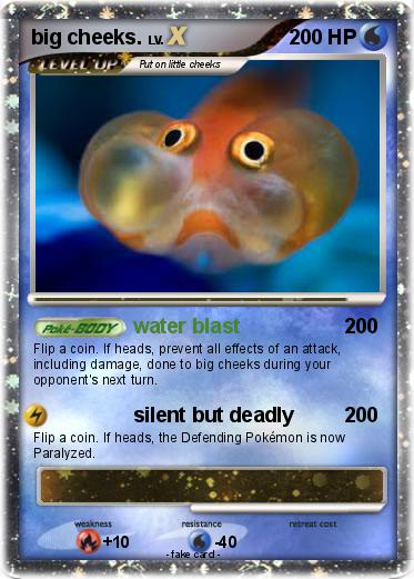 Pokemon big cheeks.