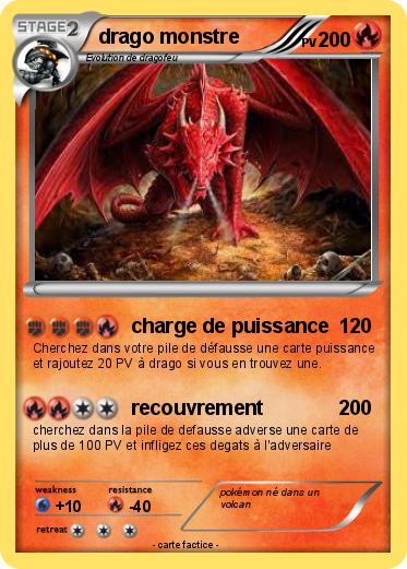 Pokemon drago monstre