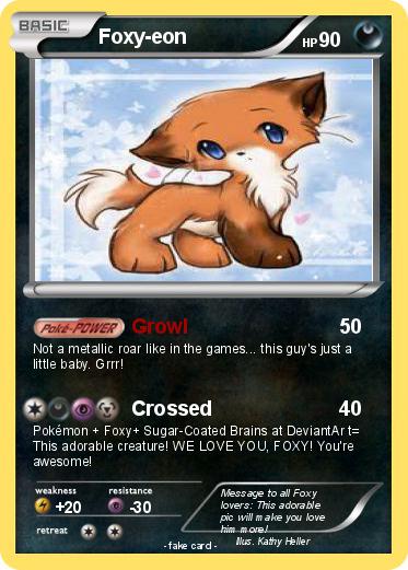 Pokemon Foxy-eon