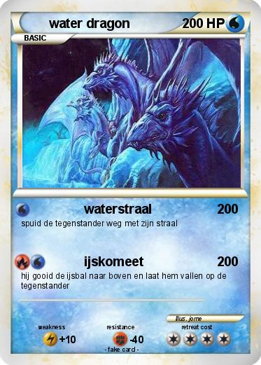 Pokemon water dragon