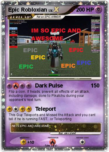 Pokemon Epic Robloxian