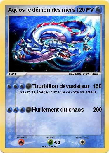 Pokemon Aquos le démon des mers