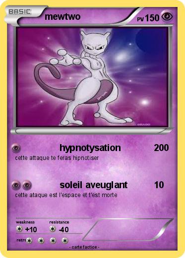 Pokemon mewtwo