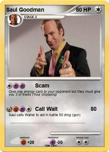 Pokemon Saul Goodman