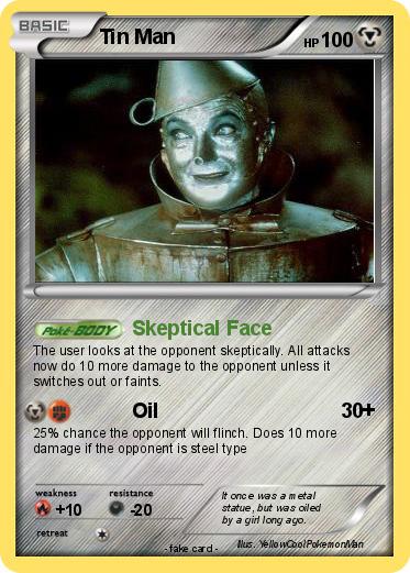 Pokemon Tin Man