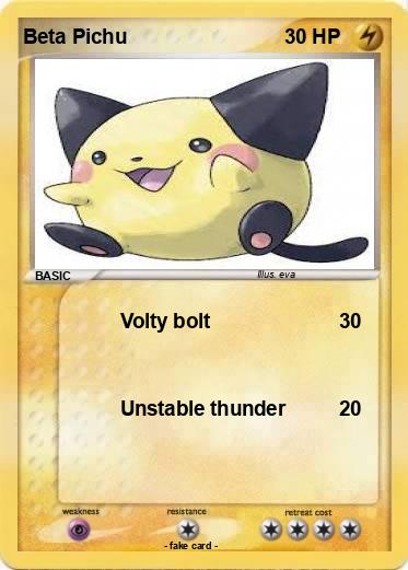 Pokemon Beta Pichu