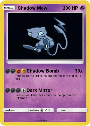 Pokemon Shadow Mew