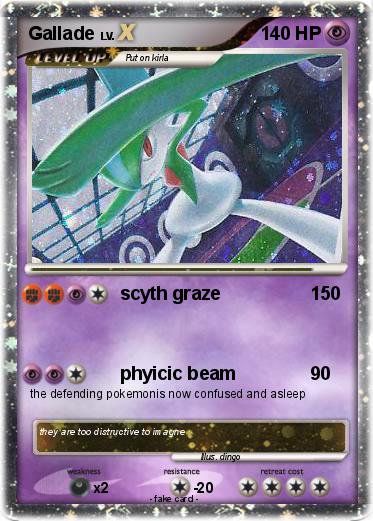 Pokemon Gallade