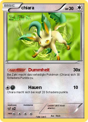 Pokemon chiara