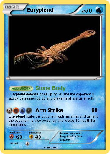 Pokemon Eurypterid