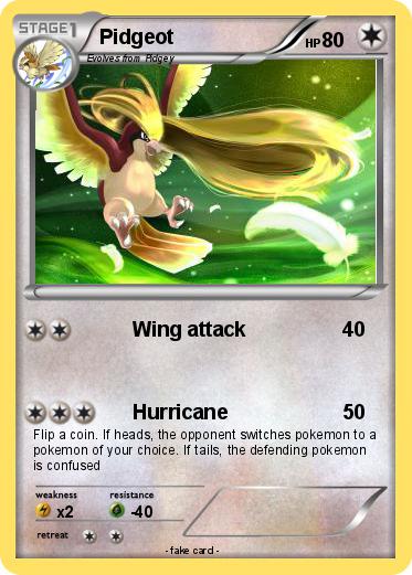Pokemon Pidgeot
