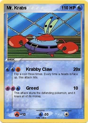 Pokemon Mr. Krabs