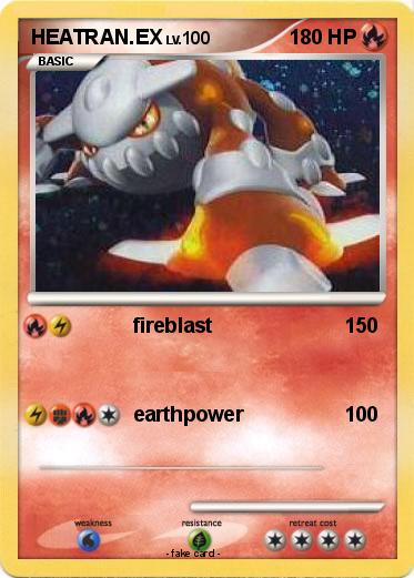 Pokemon HEATRAN.EX