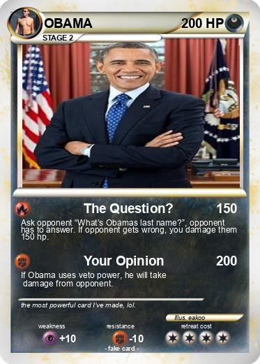 Pokemon OBAMA